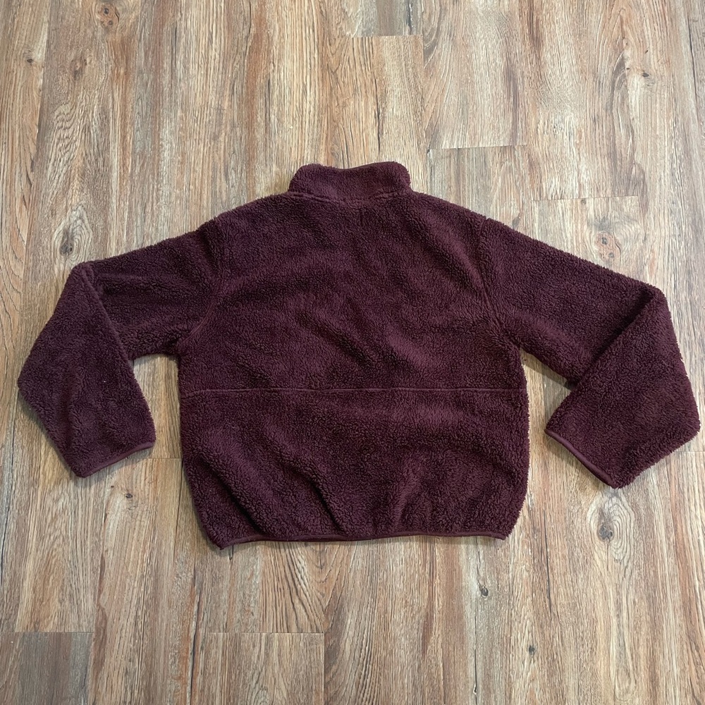 Cute cozy teddy pullover
